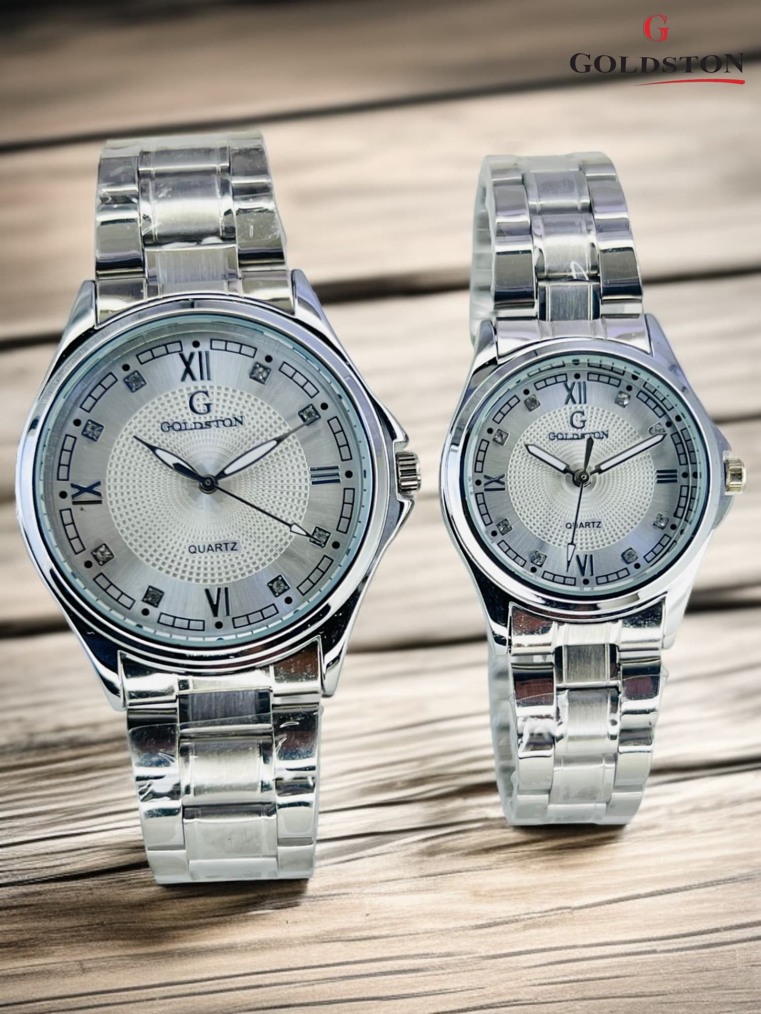 GoldStone Couple Watch - Lubag.