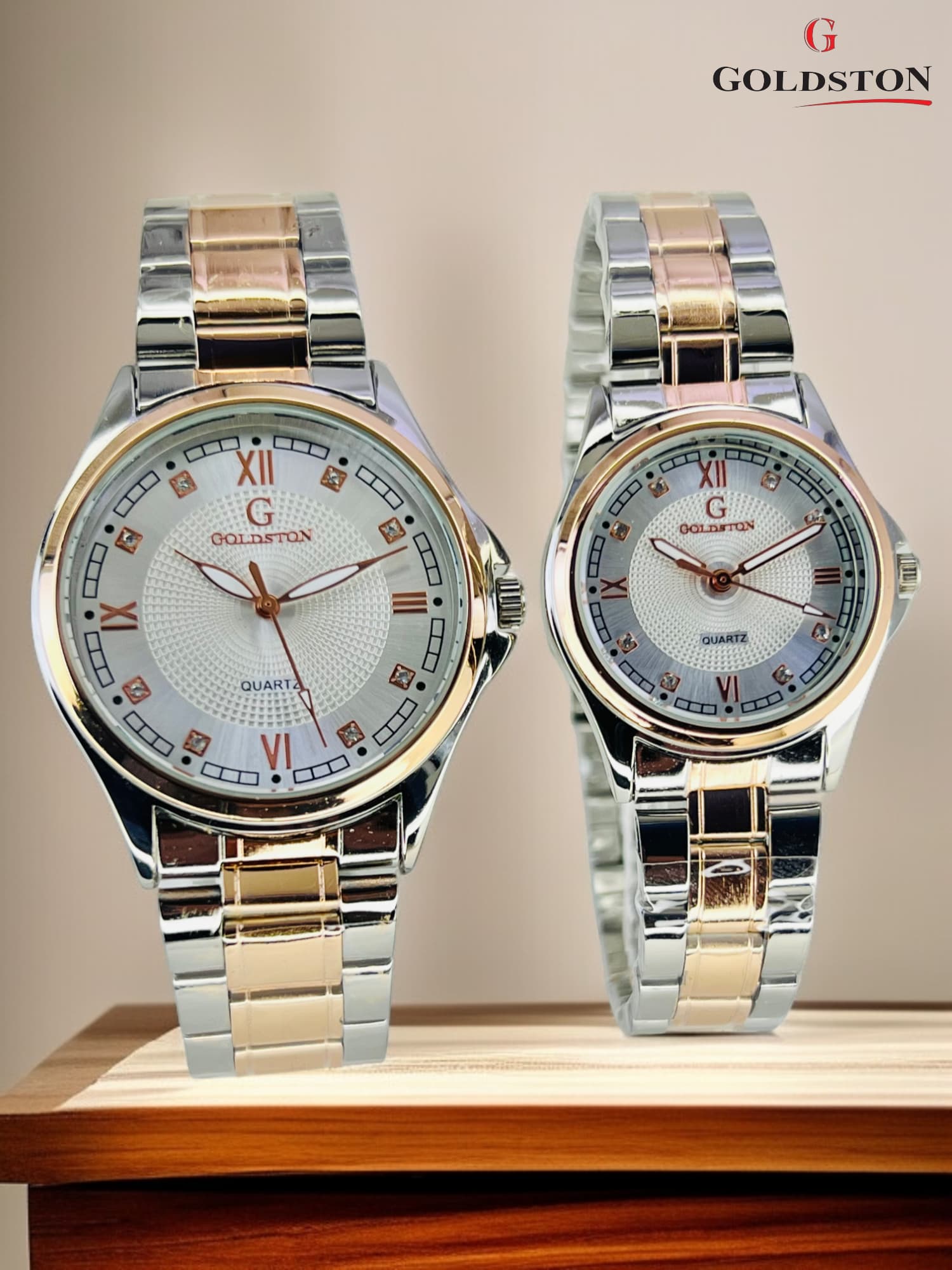 GoldStone Couple Watch - Lubag.
