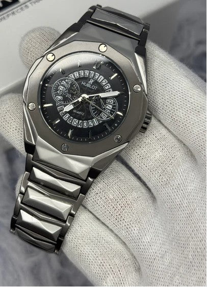 Hublot Diamond Cut Skeleton Watch - Lubag.